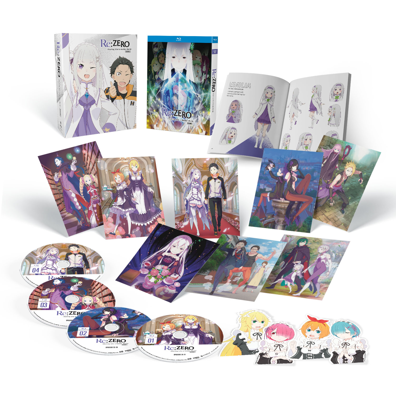 Re:ZERO -Starting Life in Another World- Season 2 - Blu-ray - Limited Edition image count 0